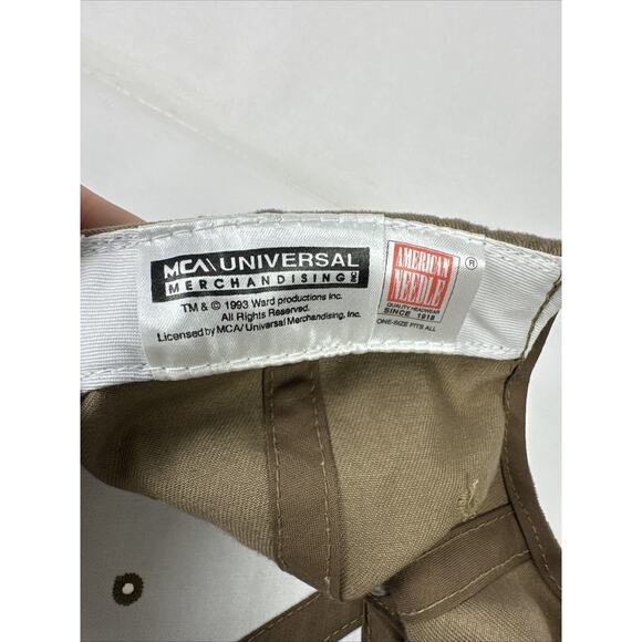 Vintage Embroidered Moose Playing Golf Hat One Size Fits All Adjustable Hat - Picture 10 of 10